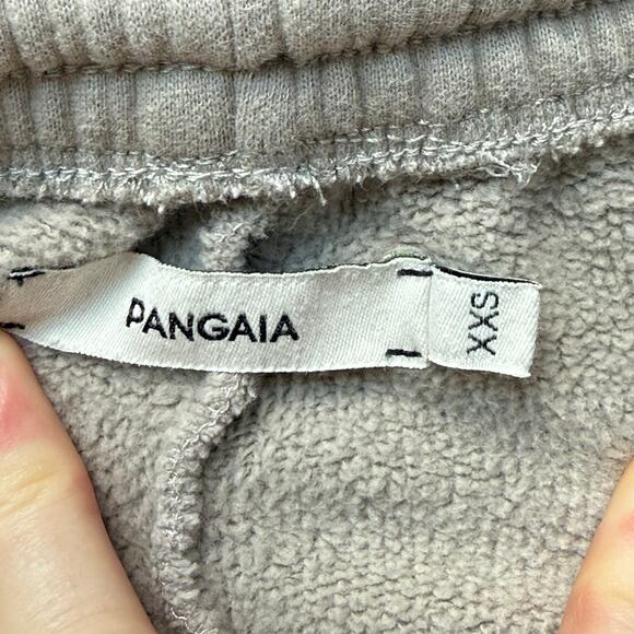 Pangaia XXS Recycled Organic Cotton Track Pants Beige Joggers - Picture 7 of 9